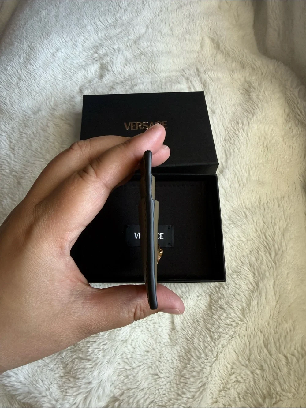 AUTHENTIC Versace Mini Medusa card holder (Full inclusion - box and dust bag)